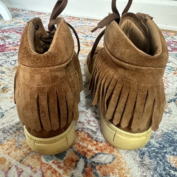 Suede Fringe High Top size 39 (8) Steve Madden - Picture 2 of 7